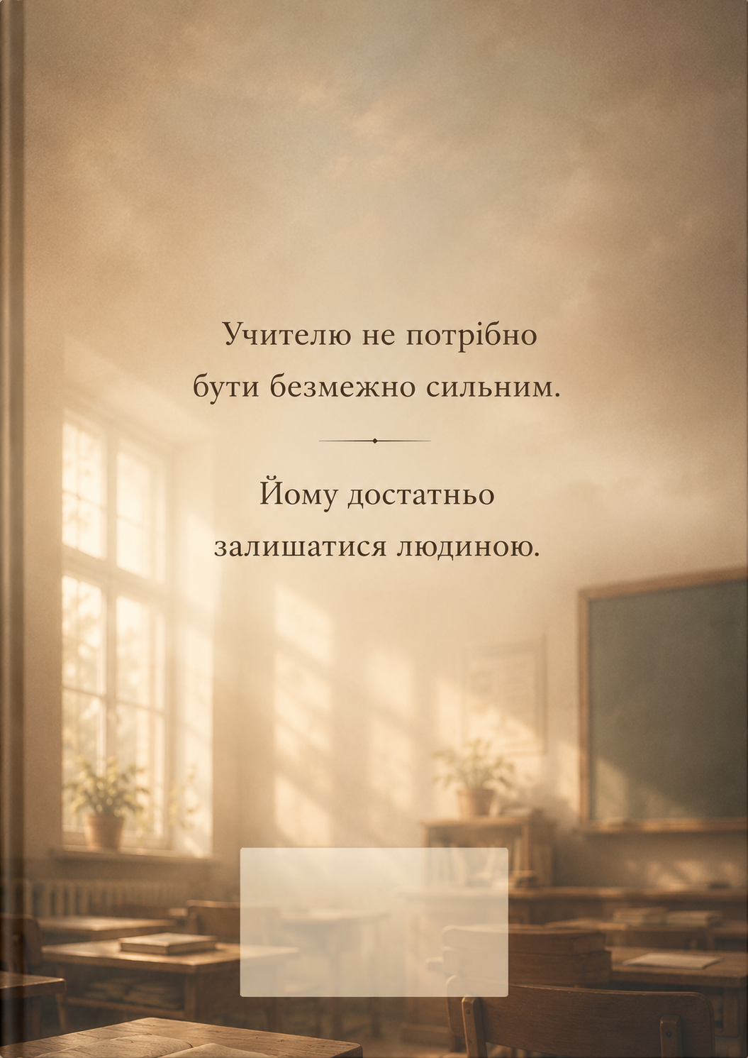 Електронна книга На шляху до школи. Сповідь учителя